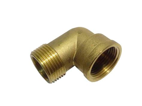 1 inch bsp brass elbow mxf male x female british standard pipe thread