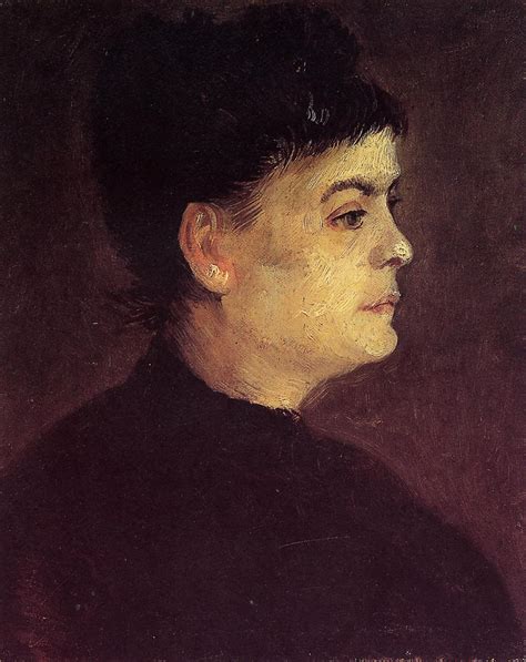 Portrait Of A Woman Vincent Van Gogh