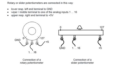 potentiometer wiring diagram