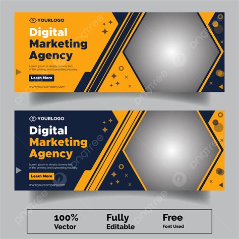 facebook cover digital marketing agency template template