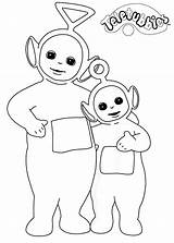 Teletubbies Coloring Pages Cartoon Printable Color Print Character Kids Book Sheets Gif Characters Choose Po Board Back sketch template