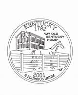Coloring Kentucky Pages Derby Quarter State Printables May Usa Printable Quarters Sheets States Print Ky Go Getdrawings Drawing sketch template