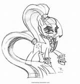 Mlp Little Pony Coloratura Coloring Google Countess sketch template