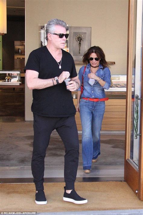 Ray Liotta 61 Takes Ex Wife Michelle Grace 47 Jewelry Shopping