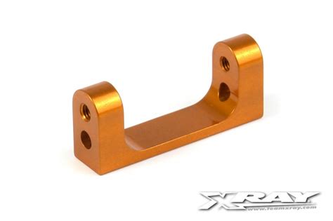 xray    alu  rear suspension holder orange