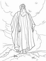 Moses Promised Supercoloring sketch template