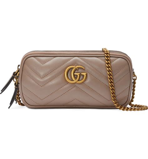 gucci leather crossbody bag nordstrom