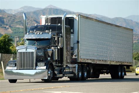 kenworth big rig truck  wheeler flickr photo sharing