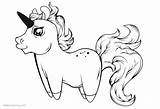 Unicorn Pages Chibi Coloring Cartoon Style Printable Color Kids sketch template