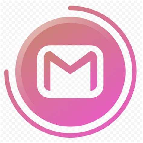 pink  gmail clipart icon logo citypng