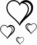 Heart Drawing Line Clipart Clip sketch template
