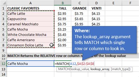 how to use index match instead of vlookup excel campus