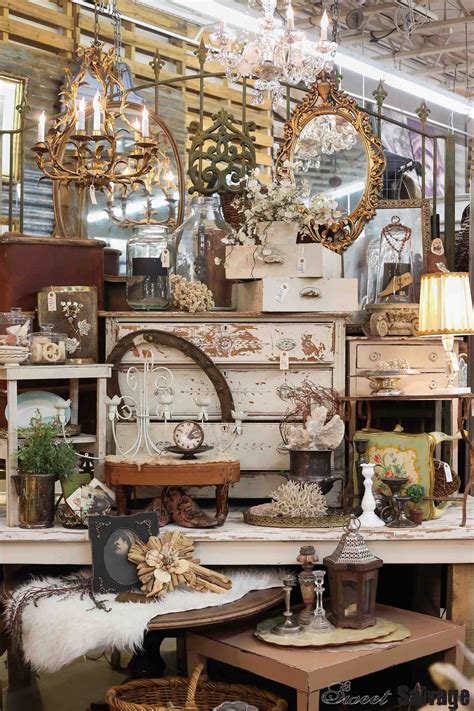antique booth display ideas