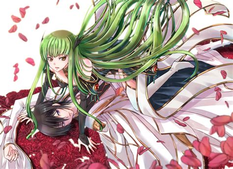 c c and lelouch lamperouge code geass drawn by gensui