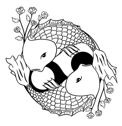 smalltalkwitht  fish coloring pages pictures