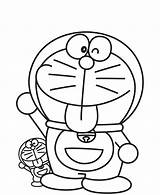 Doraemon Coloring Pages Cartoon Print sketch template