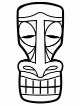 Koh Lanta Totem Idées Tiki Dessins Lápis Artísticos sketch template