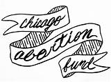 Chicago Abortion Fund Logo sketch template