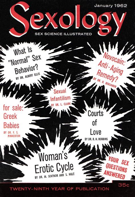 Robert Newman Sexology Magazine “sex Science Illustrated”