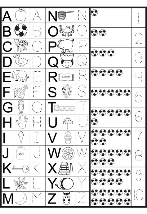 fern sheets printable abc traceable worksheets templates