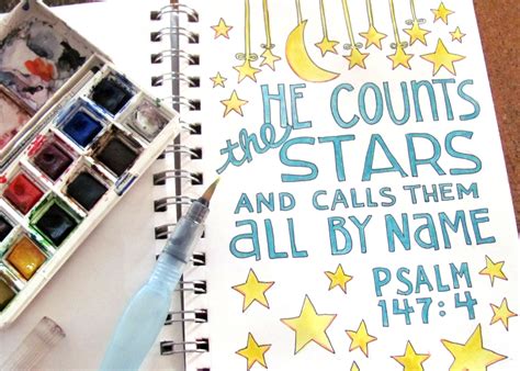 psalm 147 4 sunday doodle from victory road