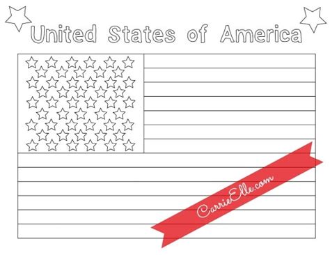 printable american flag
