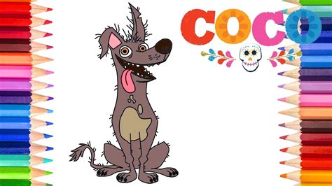 coco dante coloring page coloring pages  kids disney pixar coco