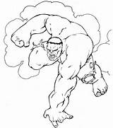 Hulk Coloring Pages Coloringpages1001 sketch template