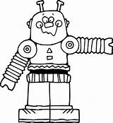 Robot Rob Wecoloringpage Birijus sketch template