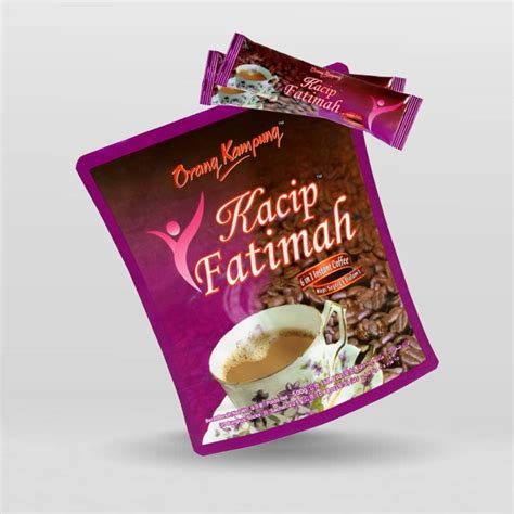 kacip fatimah 6 in 1 coffee orang kampung