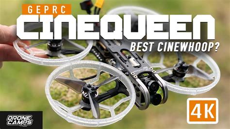 cinewhoop geprc cinequeen  drone full review flights youtube