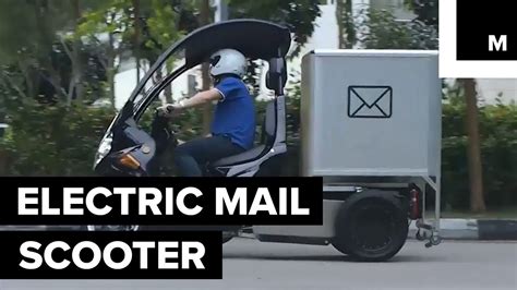 electric mail scooter youtube