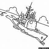 Coloring Navy Ship Naval Boat Ticonderoga Pages Drawing Sailboat Battleship Class Submarine Speedboat Online Cruiser Getdrawings Cruise Designlooter Boats Sinking sketch template