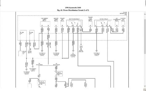 kenworth  wiring schematic schematic  wiring diagram images   finder