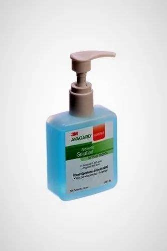 3m avagard hand rub sanitizer packaging size 100ml packaging type
