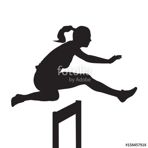 female runner silhouette vector at free for personal use female runner