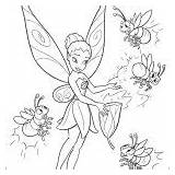 Coloring Pages Tinkerbell Tinker Bell Printable Everfreecoloring sketch template