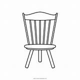 Cadeira Desenho sketch template