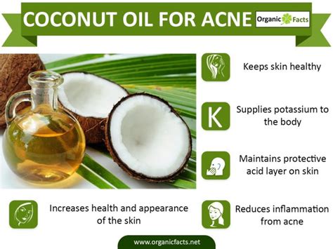 How Does Coconut Oil Help In Acne Treatment Organic Facts