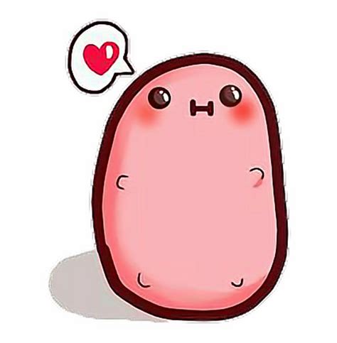 Png Tumblr Kawaii Cute Potato Clip Art Library