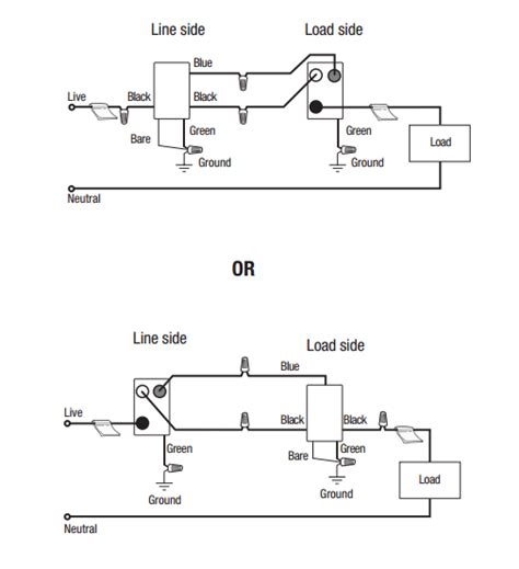 motion sensor light switch wiring diagram  wiring collection