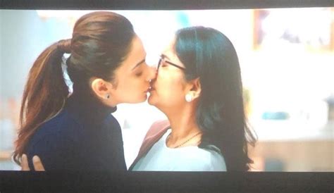 Uncensored Version Of Rakul And Jhansi S Kiss From