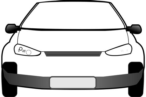 car facing front transparent honda clipart clipground