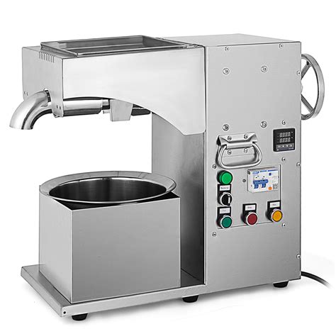 automatic oil press machine stainless steel presser cold hot press oil expeller ebay