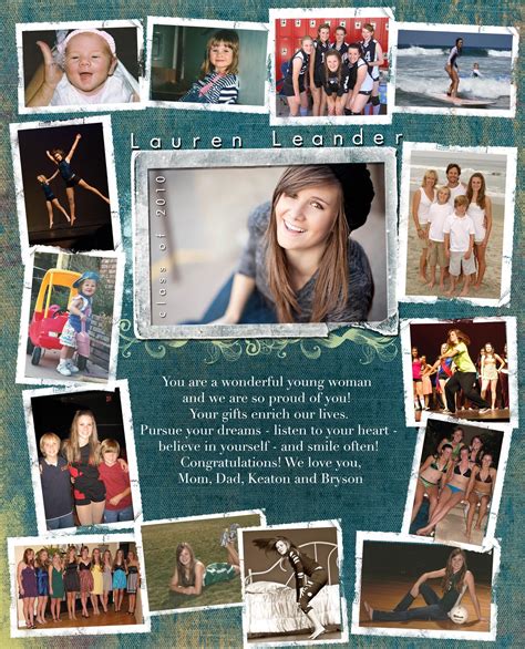 yearbook dedication page template   senior yearbook ads vrogue