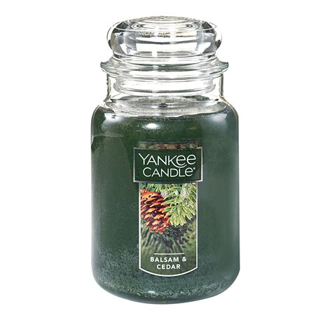 yankee candle balsam cedar original large jar scented candle walmart inventory checker
