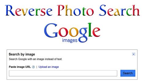 reverse photo search  google images youtube