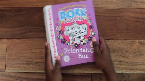 dork diaries friendship box unboxing youtube