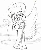 Swan Princess Coloring Pages Color Colouring Lake Drawing Print Kids Disney Getcolorings Getdrawings Library Clipart Popular sketch template