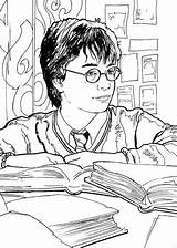 Potter Kleurplaat Coloring Etudie Estudando Disegni Colorat Rony Hermione Planse Hermelien Fait Coloriages Desene Livro Malvorlagen Hogwarts Pobarvanke Colorare Kleurplatenenzo sketch template